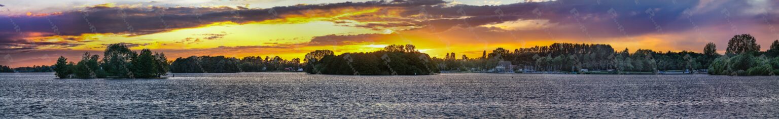 Sonnen Untergang am Sander Lippesee 2026