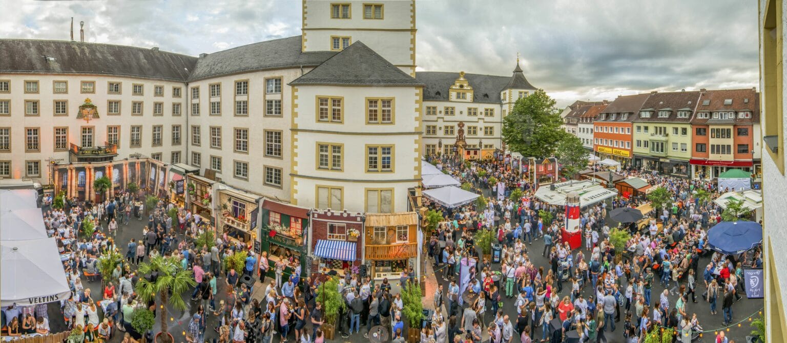 Paderborn - Liborie 2017 Impressionen am Kamp mit Blick auf das Gymnasium Theodorianum